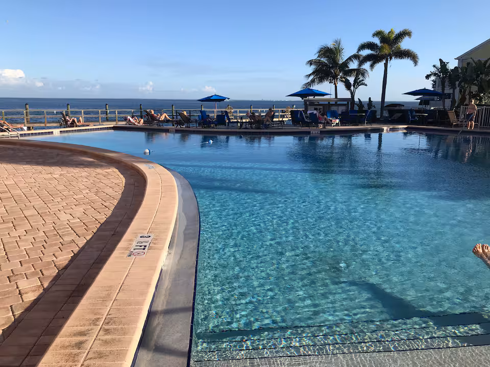 Waterside setting at Coquina